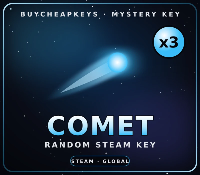 Random Steam Key Comet x3