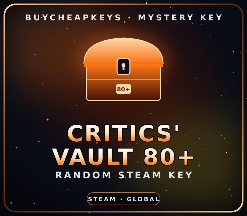 Critics' Vault 80+ Mystery Steam Key