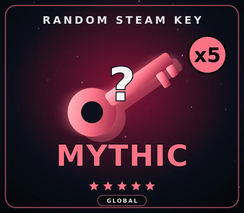 Random Steam Key Mythic x5
