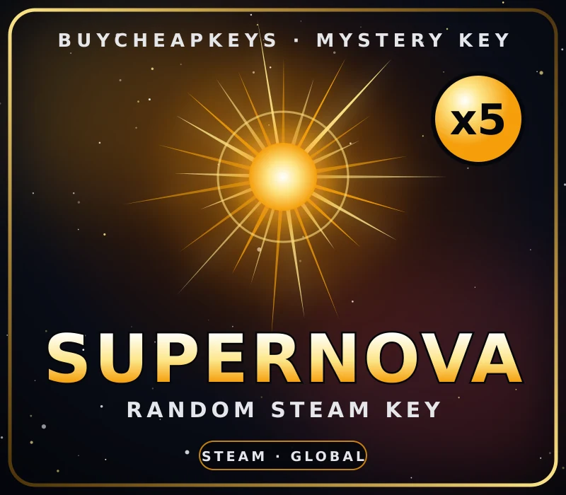 Random Steam Key Supernova x5