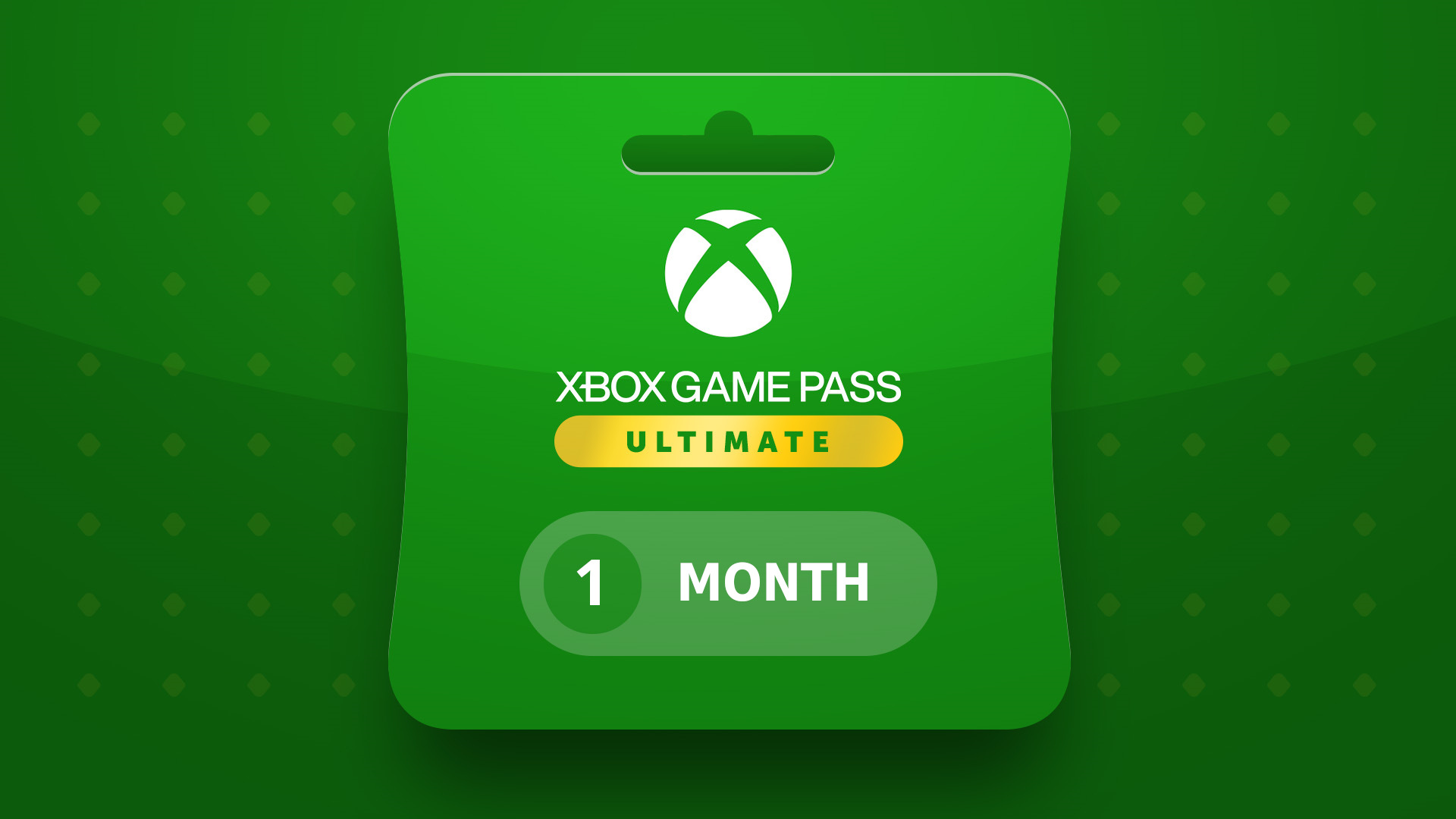 Xbox Game Pass Ultimate - 1 Month Subscription Card EU (NON-STACKABLE)