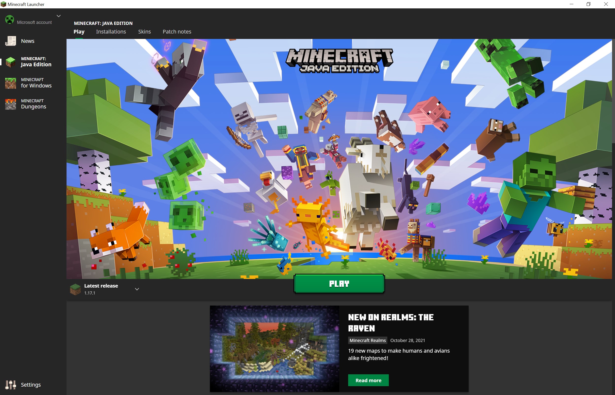 Minecraft: Java & Bedrock Edition PC Windows Account Minecraft: Java & Bedrock Edition PC Windows Account