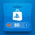 PlayStation Network EUR 80 Card ES