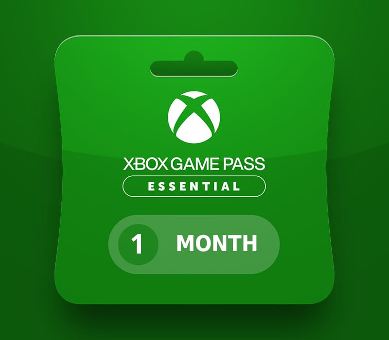XBOX Game Pass Essential - 1 Month Subscription Card EU Xbox Key