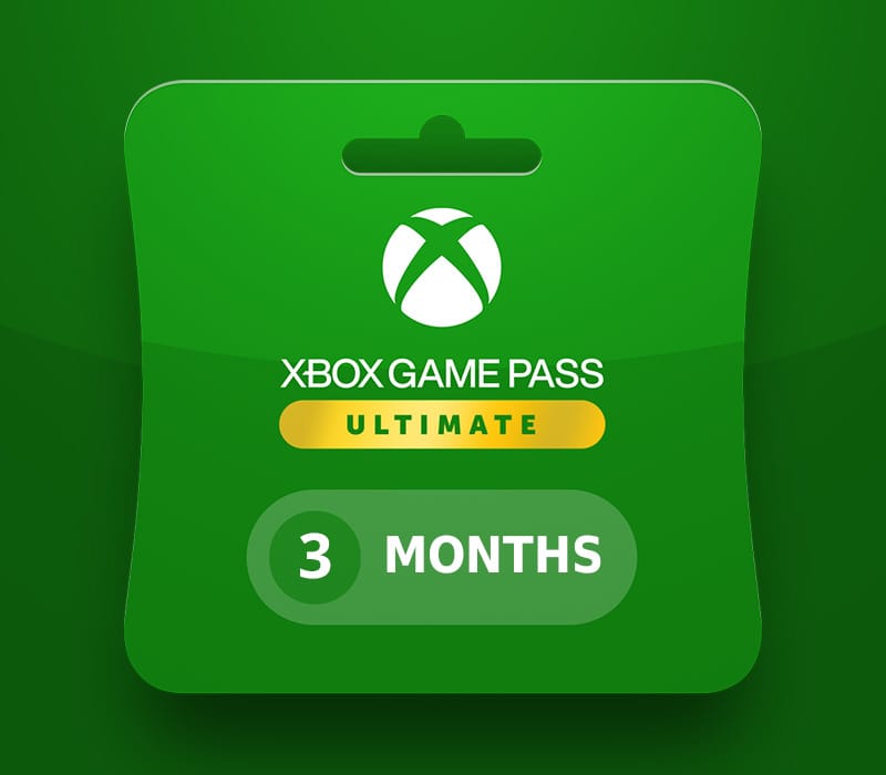 Xbox Game Pass Ultimate - 3 Month Subscription ACCOUNT