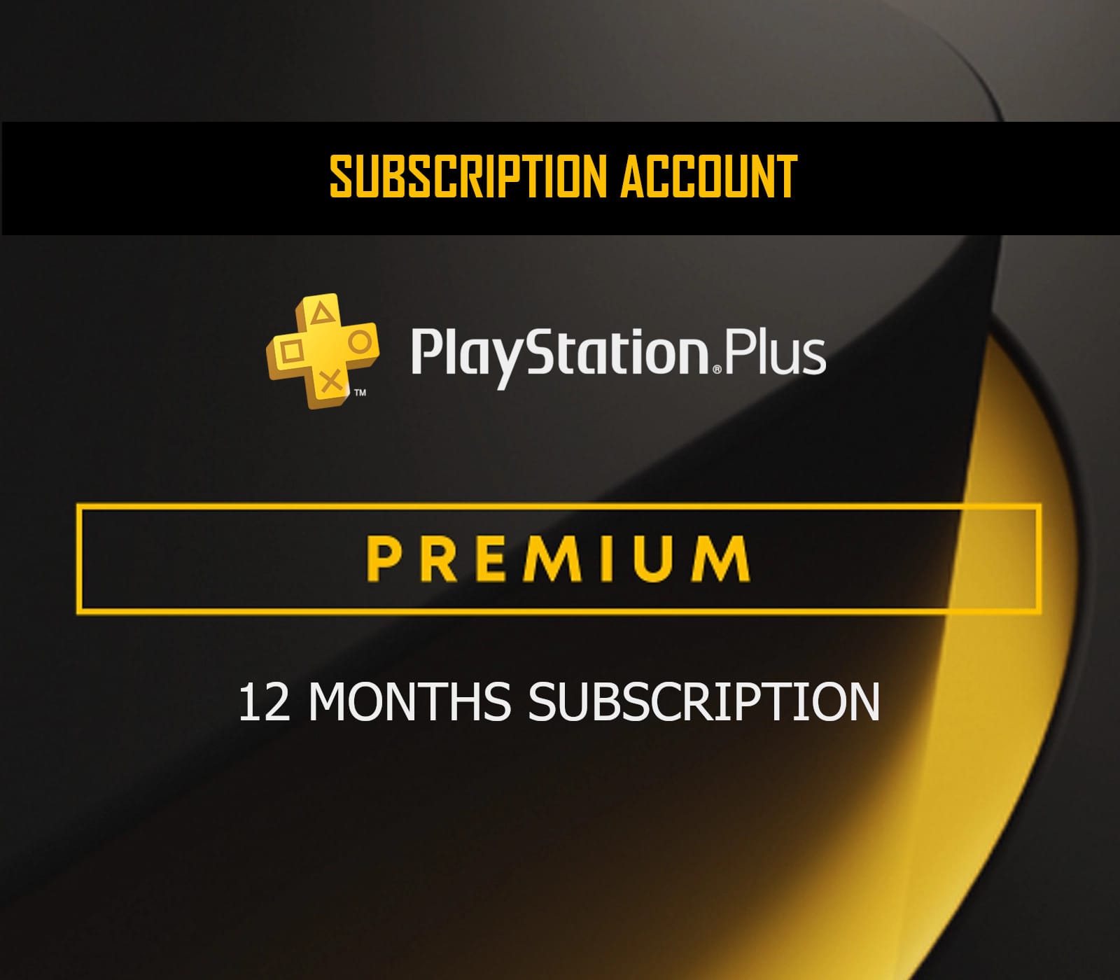 Cover Image PlayStation Plus Premium 12 Months Subscription ACCOUNT