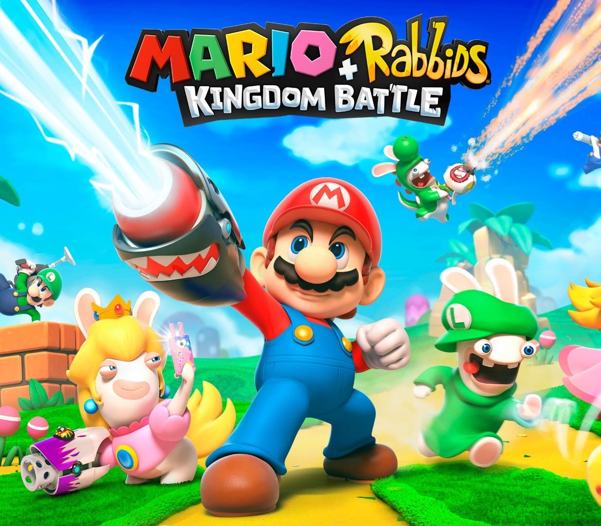 Cover Image Mario + Rabbids: Kingdom Battle EU Nintendo Switch CD Key