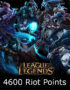 League of Legends 4600 RP Prepaid Card NZ CD Key